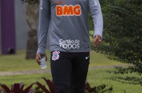 Camacho durante o treino desta quarta-feira