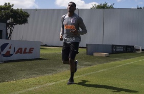 Yony durante o treino desta sexta-feira