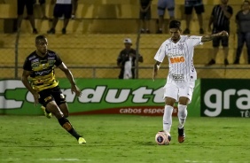 Pedro Henrique durante o jogo contra o Novorizontino