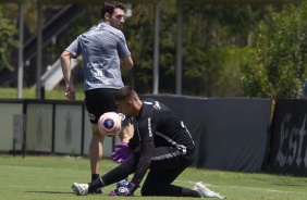 Boselli em treino desta terça-feira de manhã