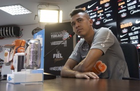 Víctor Cantillo concede entrevista no CT Joaquim Grava