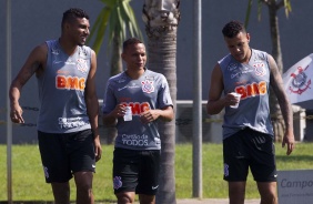 derson, Janderson e Sidcley no CT Joaquim Grava