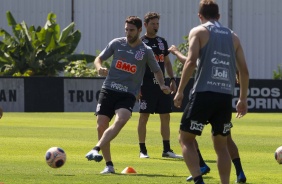 Mauro Boselli em treino no CT Joaquim Grava