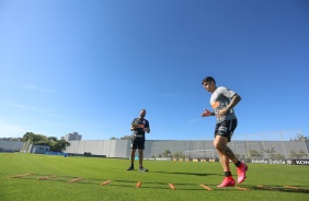 Treino da manh desta quarta-feira