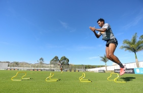 Treino da manh desta quarta-feira