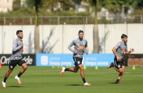 Elenco do Corinthians treina nesta quarta-feira no CT