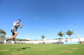 Treino da manh desta quarta-feira