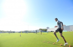 Timo faz treino no CT