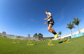 Treino da manh desta quarta-feira