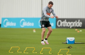 Boselli em treinamento no CT Joaquim Grava