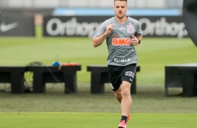 Ramiro em treinamento no CT Joaquim Grava