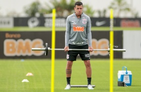 Sidcley em treinamento no CT Joaquim Grava