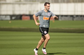Mauro Boselli no CT Joaquim Grava em dia de testes físico