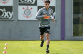 Roni no CT Joaquim Grava em dia de testes físico