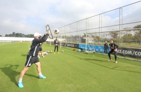 Treino desta sexta-feira no CT Joaquim Grava