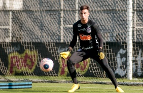 Treino na manh desta segunda-feira 06 no CT Joaquim Grava