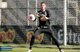 Treino na manh desta segunda-feira 06 no CT Joaquim Grava