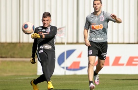 Mario Bocelli no treino desta quarta-feira no CT