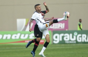 Luan em ao contra o Oeste pela ltima rodada da primeira fase do Campeonato Paulista