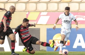 Mateus Vital em ao contra o Oeste pela ltima rodada da primeira fase do Campeonato Paulista