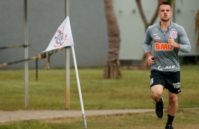 Ramiro no treino da tarde desta quarta-feira no CT Dr. Joaquim Grava