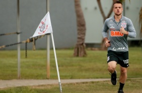 Ramiro no treino da tarde desta quarta-feira no CT Dr. Joaquim Grava