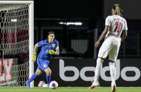 Cssio no duelo contra o Red Bull Bragantino, pelas quartas de final do Campeonato Paulista