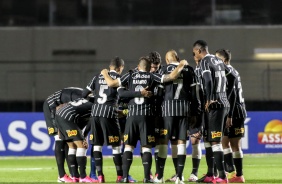 Elenco corinthiano no duelo contra o Red Bull Bragantino, pelas quartas de final do Paulisto