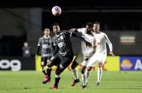 J no duelo contra o Red Bull Bragantino, pelas quartas de final do Campeonato Paulista