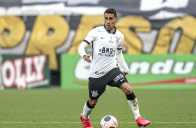 Gabriel no duelo contra contra o Mirassol, pela semifinal do Paulisto