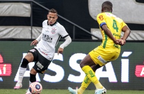 Janderson no duelo contra contra o Mirassol, pela semifinal do Paulistão