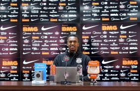 Jô concedeu coletiva no CT