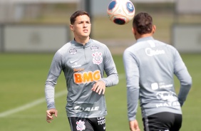Vital no último treino do Corinthians antes do jogo contra o Mirassol