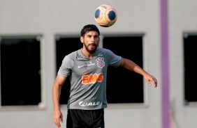 Jogadores na atividade da tarde desta segunda-feira (03), no CT Dr. Joaquim Grava