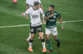 Muita confusão no jogo contra o Palmeiras, pela final do Paulistão 2020