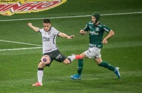 Ramiro durante jogo contra o Palmeiras, pela final do Paulisto 2020