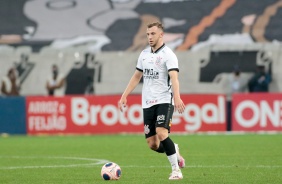 Carlos no empate com Palmeiras na Arena Corinthians pela final do Campeonato Paulista