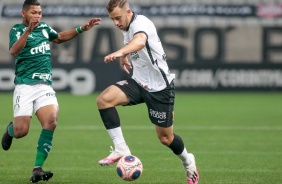 Carlos no empate com Palmeiras na Arena Corinthians pela final do Campeonato Paulista