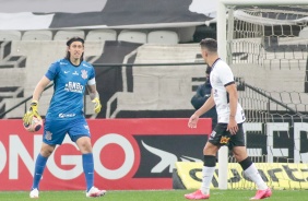 Cssio no empate com Palmeiras na Arena Corinthians pela final do Campeonato Paulista