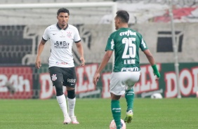 Ederson no empate com Palmeiras na Arena Corinthians pela final do Campeonato Paulista