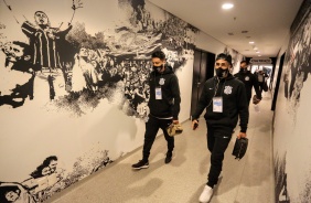 Gabriel no empate com Palmeiras na Arena Corinthians pela final do Campeonato Paulista