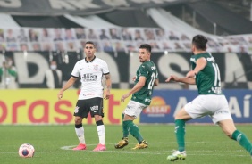 Gabriel no empate com Palmeiras na Arena Corinthians pela final do Campeonato Paulista