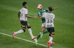 Gil e Avelar no empate com o Palmeiras, pela final do Paulisto 2020