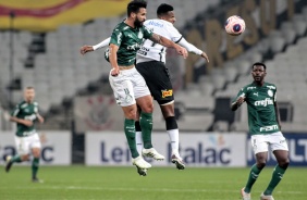 J no empate com Palmeiras na Arena Corinthians pela final do Campeonato Paulista