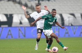 Luan no empate com Palmeiras na Arena Corinthians pela final do Campeonato Paulista