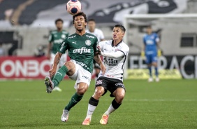 Mateus Vital no empate com Palmeiras na Arena Corinthians pela final do Campeonato Paulista