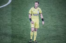Raphael Claus foi o juiz no empate com o Palmeiras, pela final do Paulistão 2020