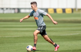 Avelar no último treino antes da final contra o Palmeiras, pelo Paulistão 2020