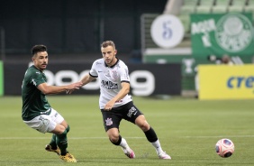 Carlos Augusto durante a final do Campeonato Paulista contra o Palmeiras