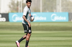 Gil no ltimo treino antes da final contra o Palmeiras, pelo Paulisto 2020